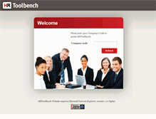 Tablet Screenshot of demo.hrtoolbench.net